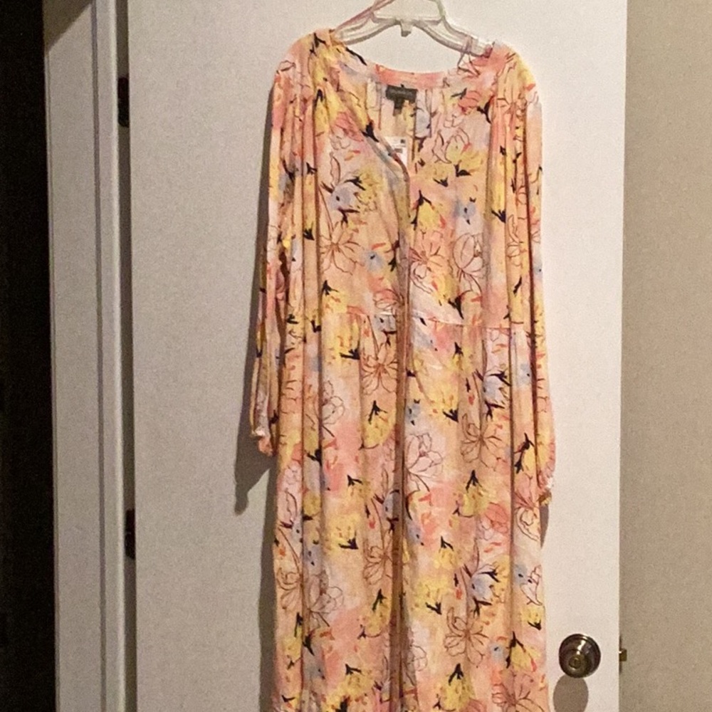 Floral Long Sleeve Dress